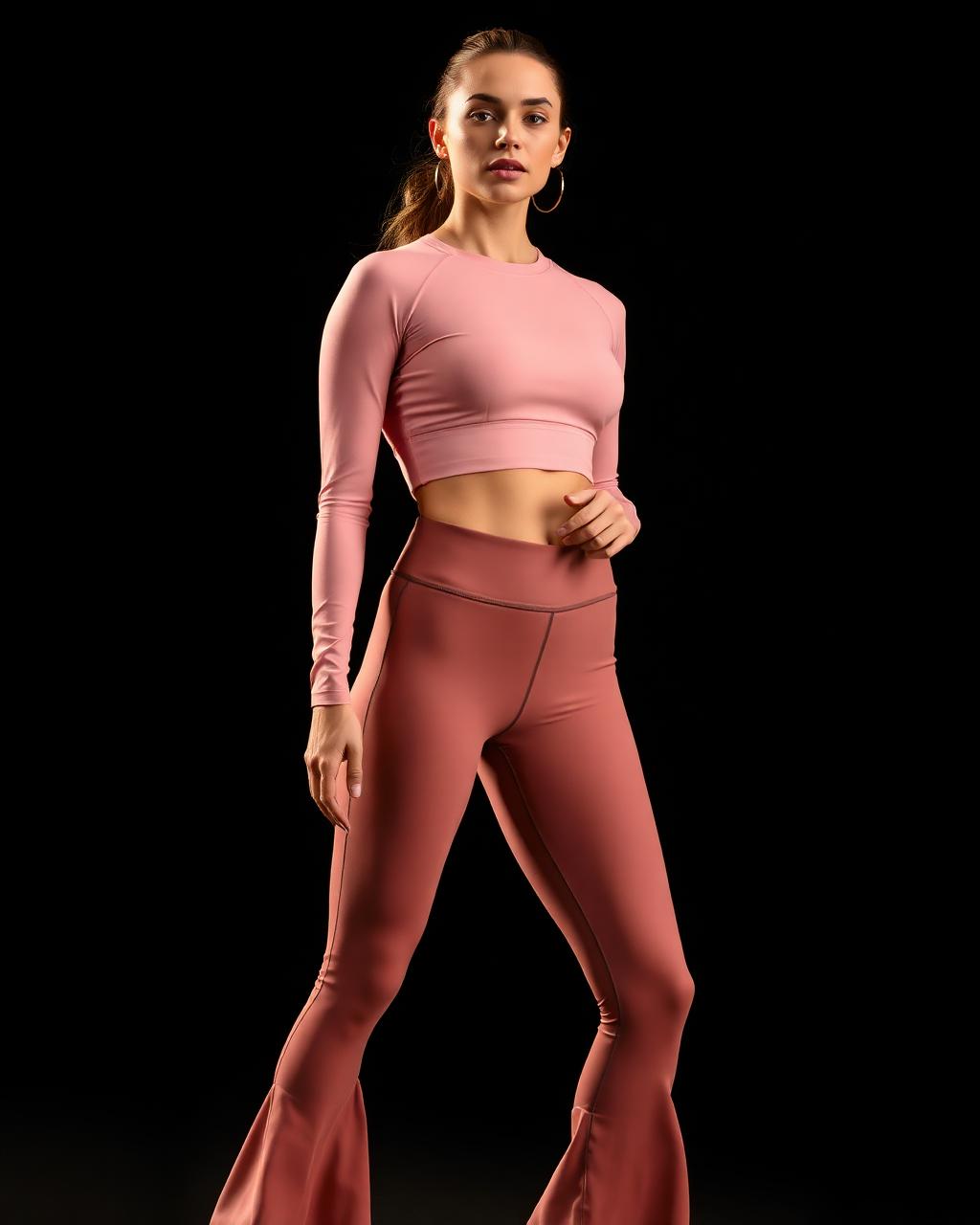 Blush Flare Two-Piece
